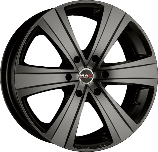 MAK FUOCO Matte Titan 18x8 +46 6x139.7mm 67.1mm - Wheelwiz