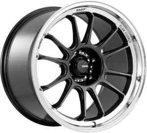 Konig Hypergram Metallic Carbon W/ Machined Lip 17x9 +40 5x100mm 73.1mm - Wheelwiz