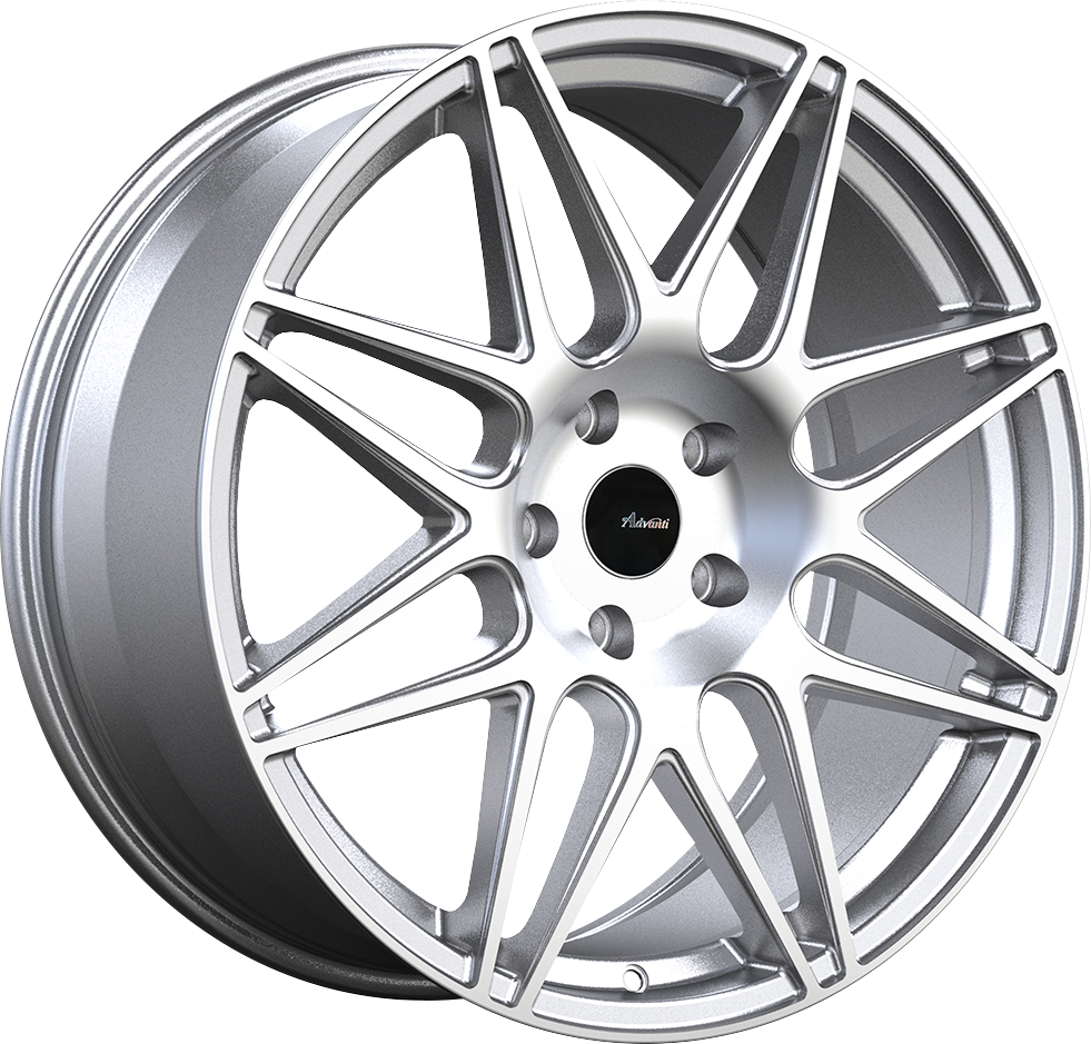 Advanti Classe Silver 19x9.5 +45 5x112mm 66.6mm - Wheelwiz