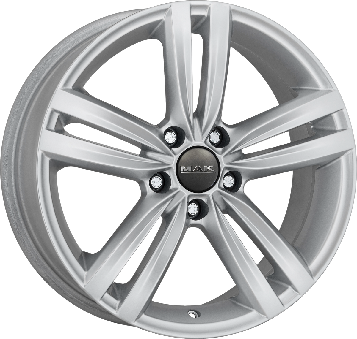 MAK SACHSEN W Silver 14x5 +35 5x100mm 57.1mm - Wheelwiz