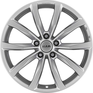 MAK WOLF Silver 18x7.5 +48 5x114.3mm 56.1mm - Wheelwiz