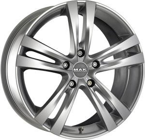 MAK Zenith Hyper Silver 17x7 +35 5x100mm 72mm