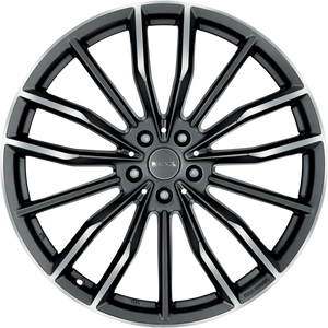 MAK Rapp Gunmetal w/ Mirror Face 21x9.5 +37 5x112mm 66.6mm