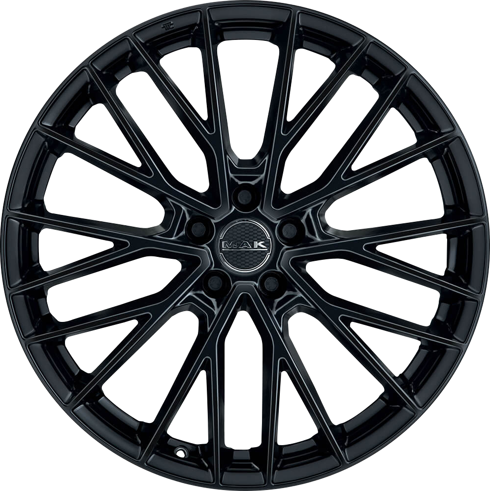 MAK Speciale-D Gloss Black 23x11.5 +22 5x130mm 71.6mm - Wheelwiz
