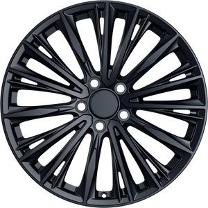 YKW Replica MF26 Gloss Black 20x8.5 +35 5x114.3mm 60.1mm - Wheelwiz