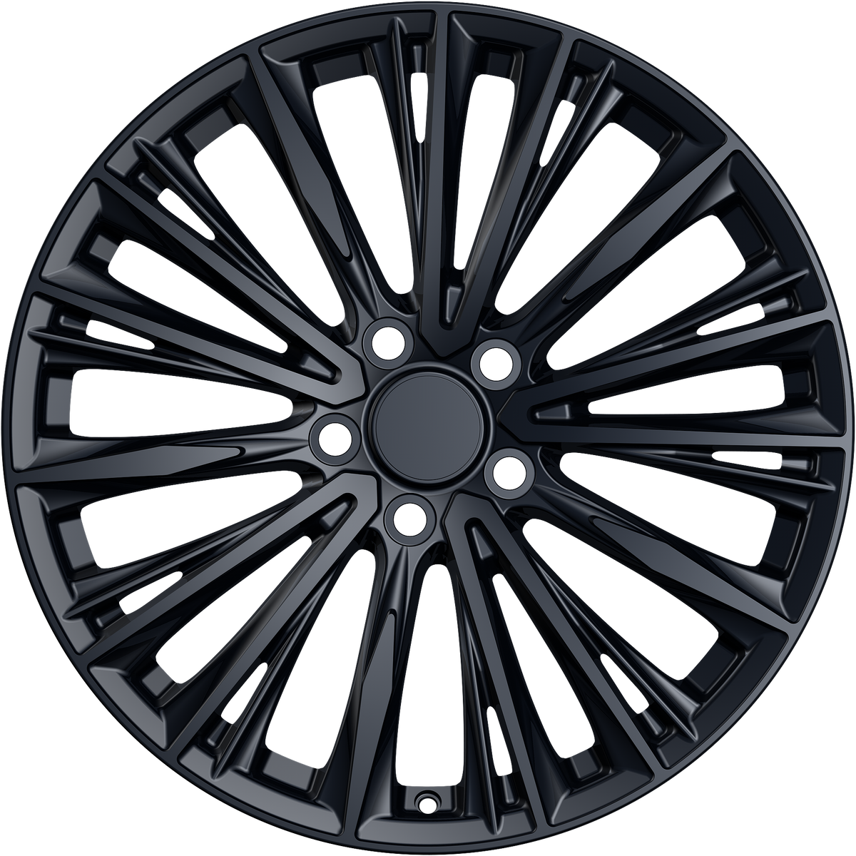 YKW Replica MF26 Gloss Black 19x8.5 +35 5x114.3mm 60.1mm - Wheelwiz