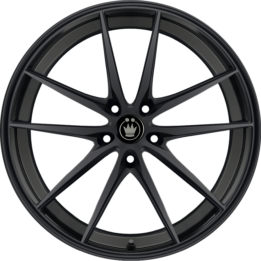 Konig Oversteer Gloss Black 18x9 +22 5x114.3mm 73.1mm - Wheelwiz