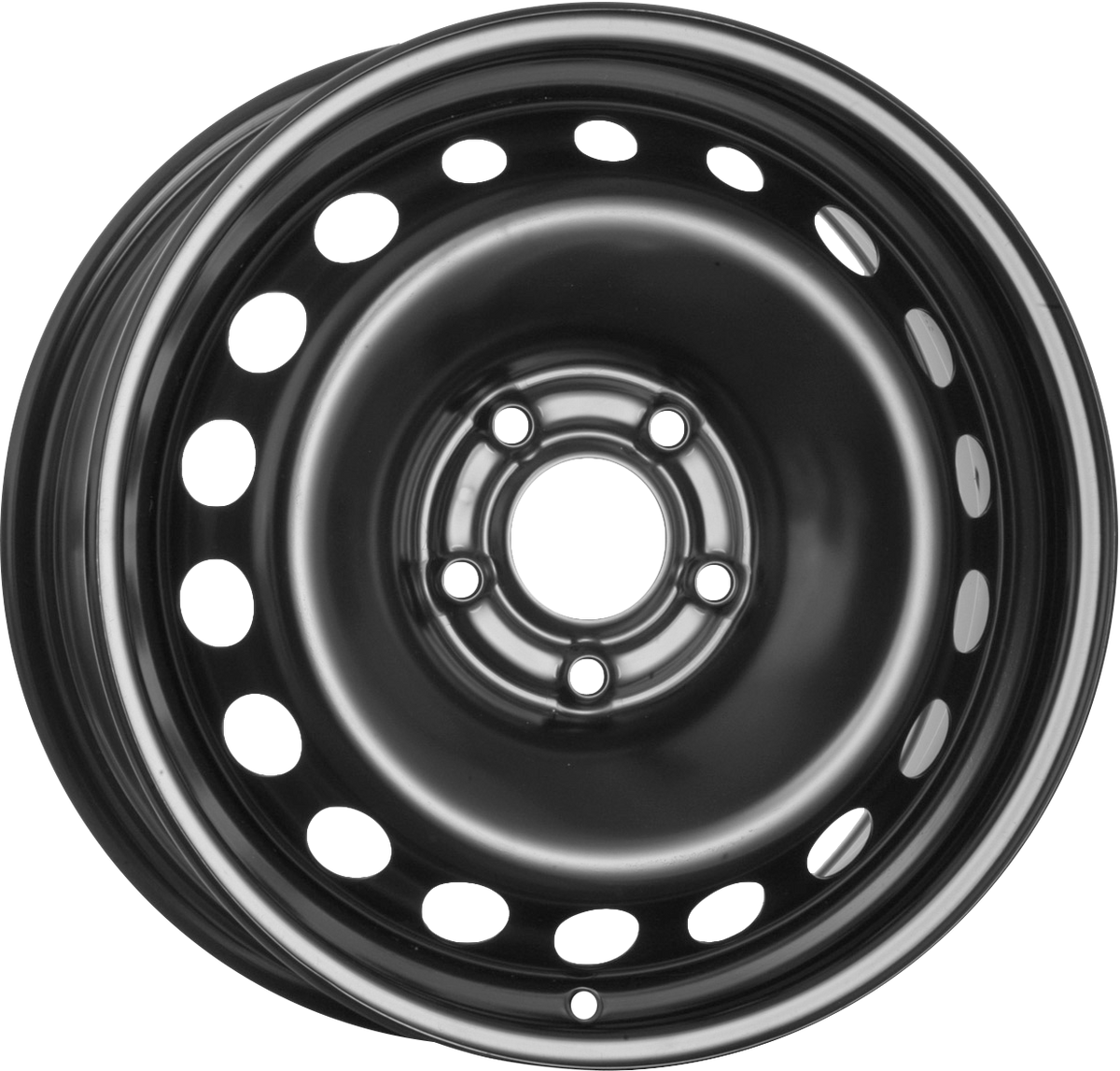 MAK ACCIAIO Matte Black 16x6.5 +39 5x105mm 56.6mm - Wheelwiz