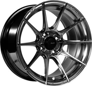Advanti Storm S1 Titanium Mirror 15x9 +35 4x100mm 73.1mm - Wheelwiz