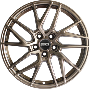 Euro Design Tech Matte Bronze 20x8.5 +38 5x112mm 66.5mm