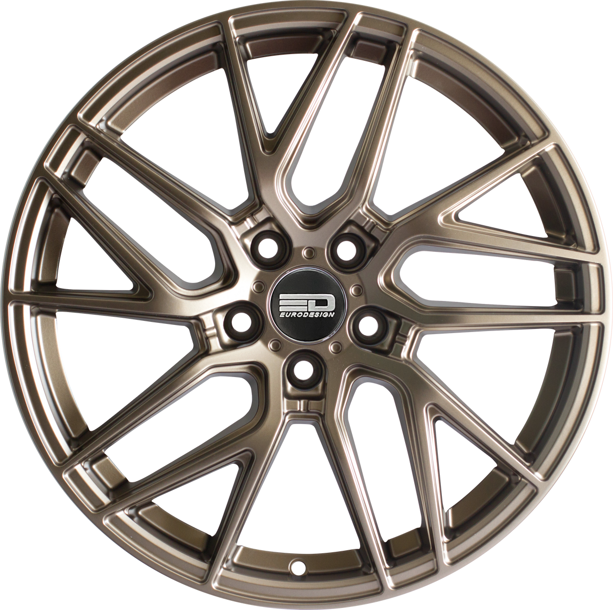 Euro Design Tech Matte Bronze 18x8 +42 5x100mm 56.1mm - Wheelwiz
