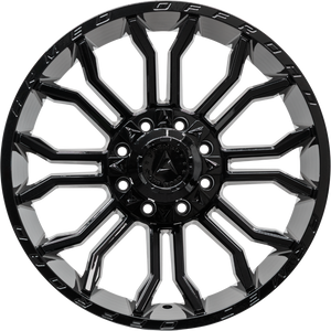 Armed Wheels Havoc Full Gloss Black 20x10 -18 5x139.7mm 110.1mm - Wheelwiz