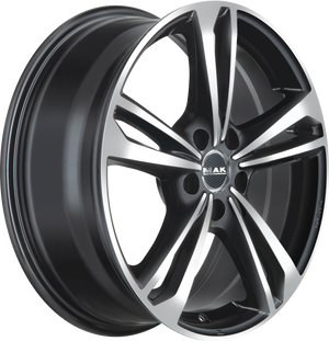 MAK Emblema Black Mirror 17x7.5 +45 5x108mm 72mm - Wheelwiz