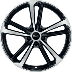 MAK Nurburg Black Mirror 20x9 +37 5x112mm 66.45mm