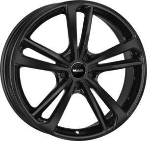 MAK Nurburg Gloss Black 19x8 +42 5x112mm 57.1mm - Wheelwiz