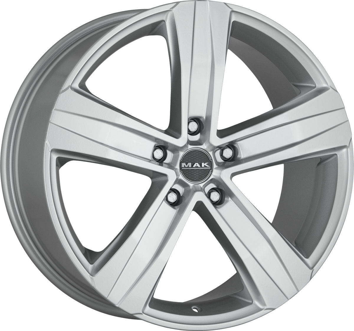 MAK STONE 5 Silver 18x7.5 +38 5x114.3mm 66.1mm - Wheelwiz