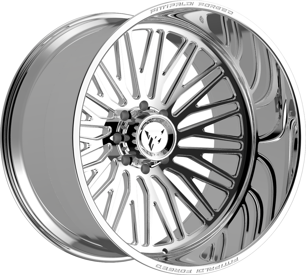 Fittipaldi FTF505P Polished 24x14 -76 5x127mm 71.5mm - Wheelwiz