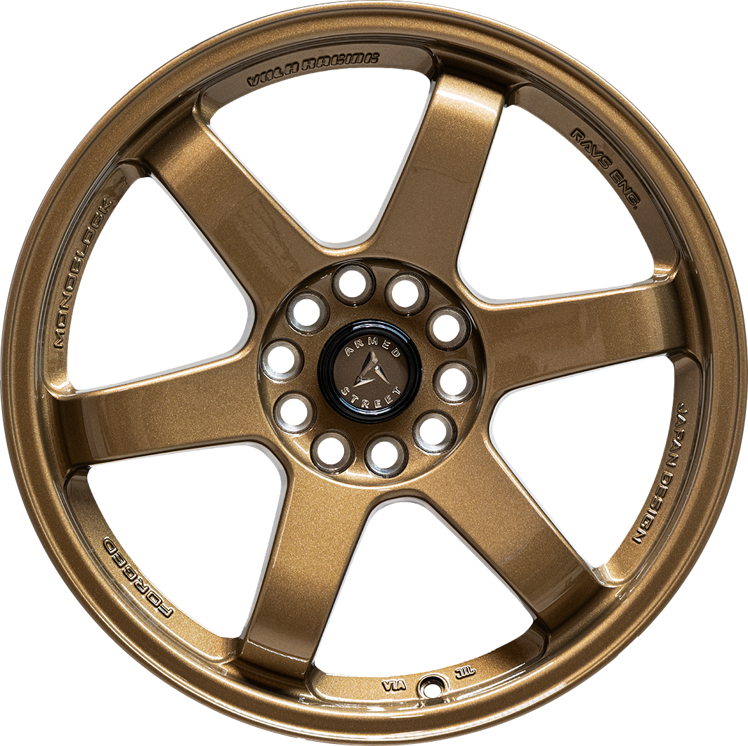 Armed Wheels Veteran Gloss Bronze 19x8.5 +30 5x113mm 74.1mm - Wheelwiz