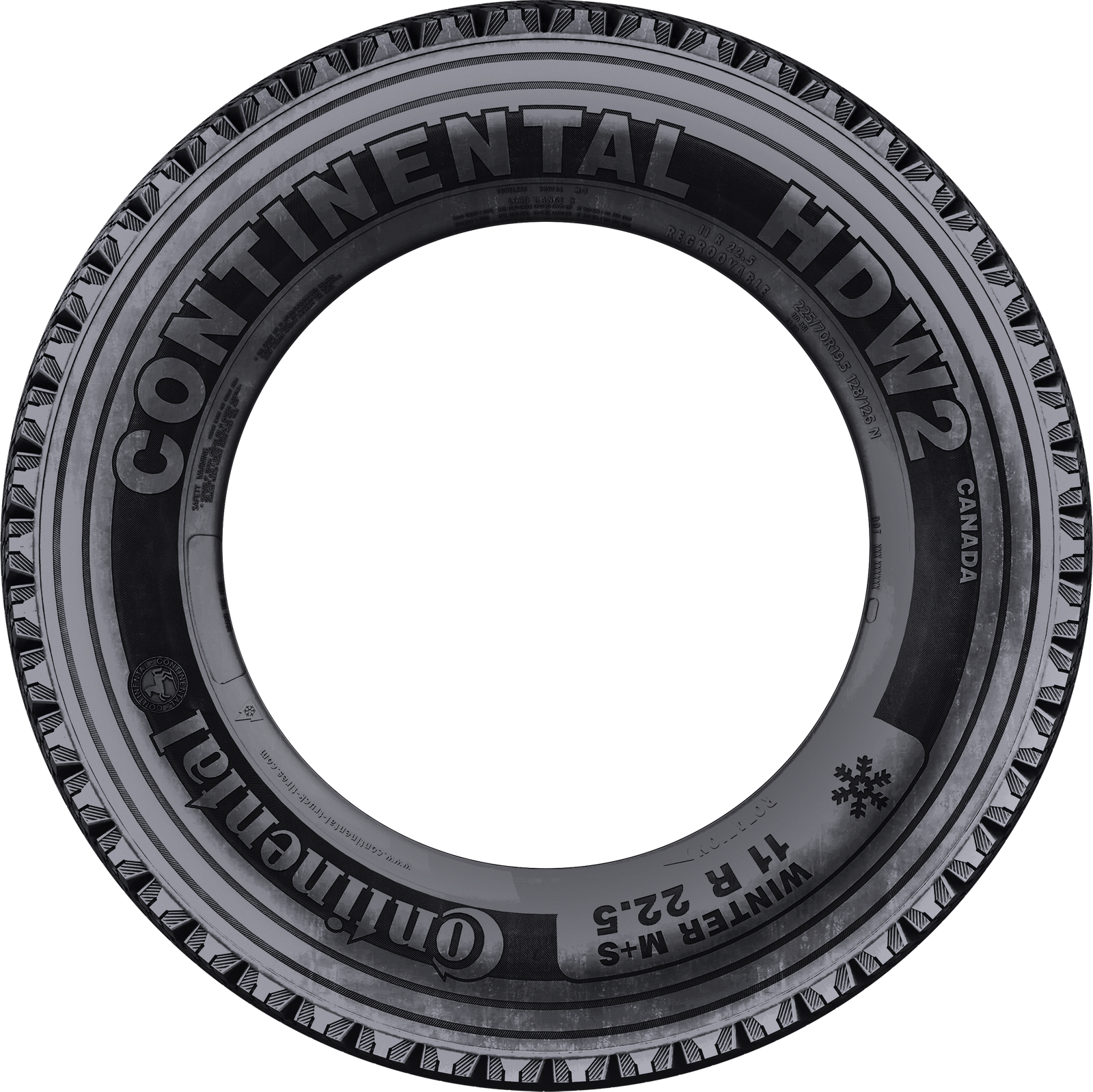 Continental HDW2 315/80R22.5 - Wheelwiz