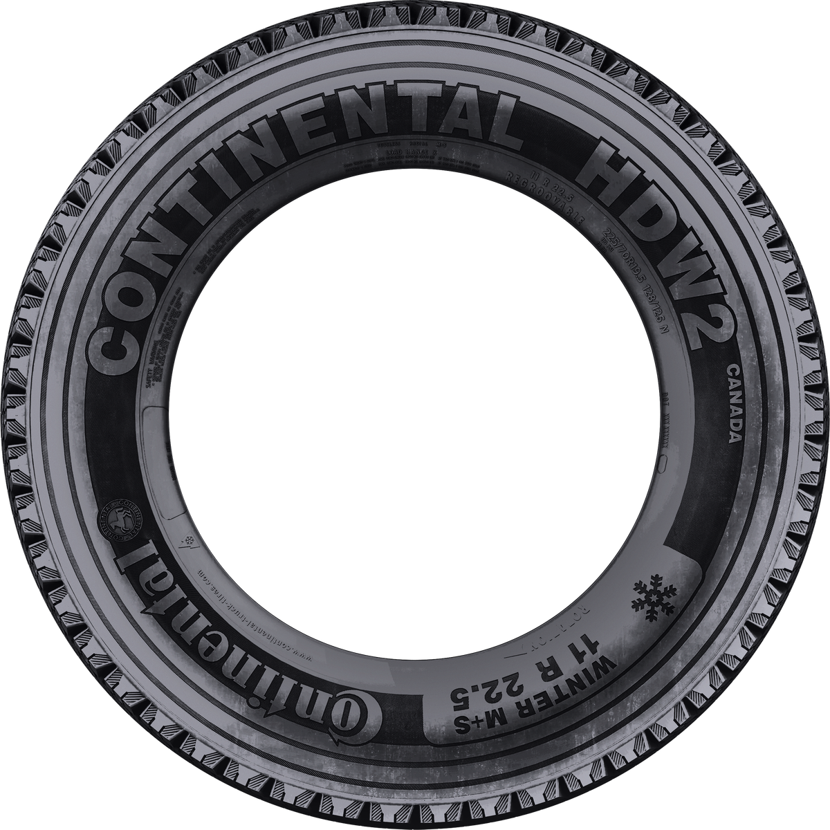 Continental HDW2 11R22.5 - Wheelwiz