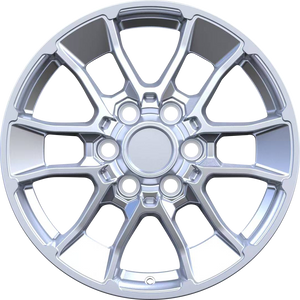 YKW Replica MF28 Silver 18x8 +50 6x139.7mm 95.1mm - Wheelwiz