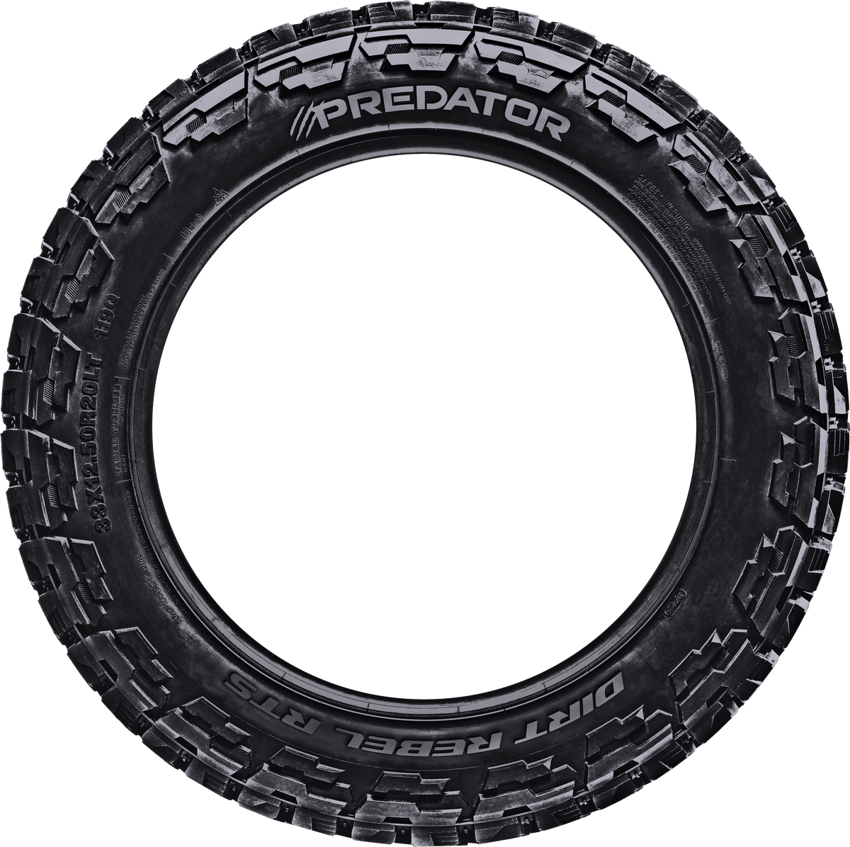 Predator Dirt Rebel RTS 33x12.50R20LT