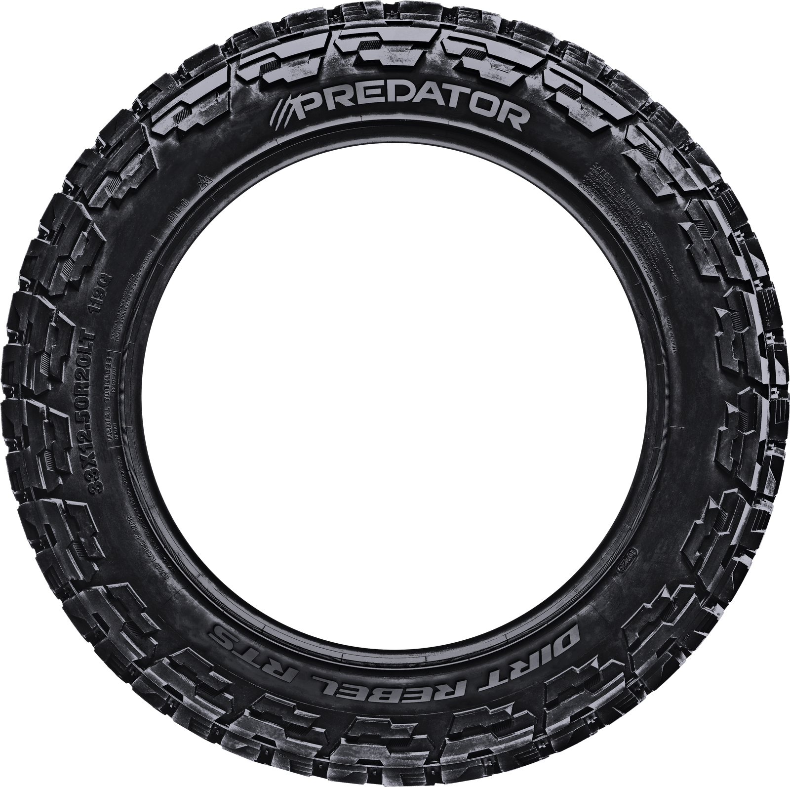 Predator Dirt Rebel RTS 35x12.50R22LT