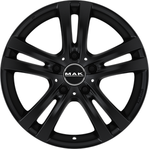 MAK Zenith Matte Black 17x7 +35 5x100mm 72mm