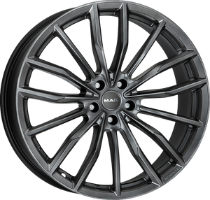 MAK Rapp Matte Titanium 21x9.5 +37 5x112mm 66.6mm