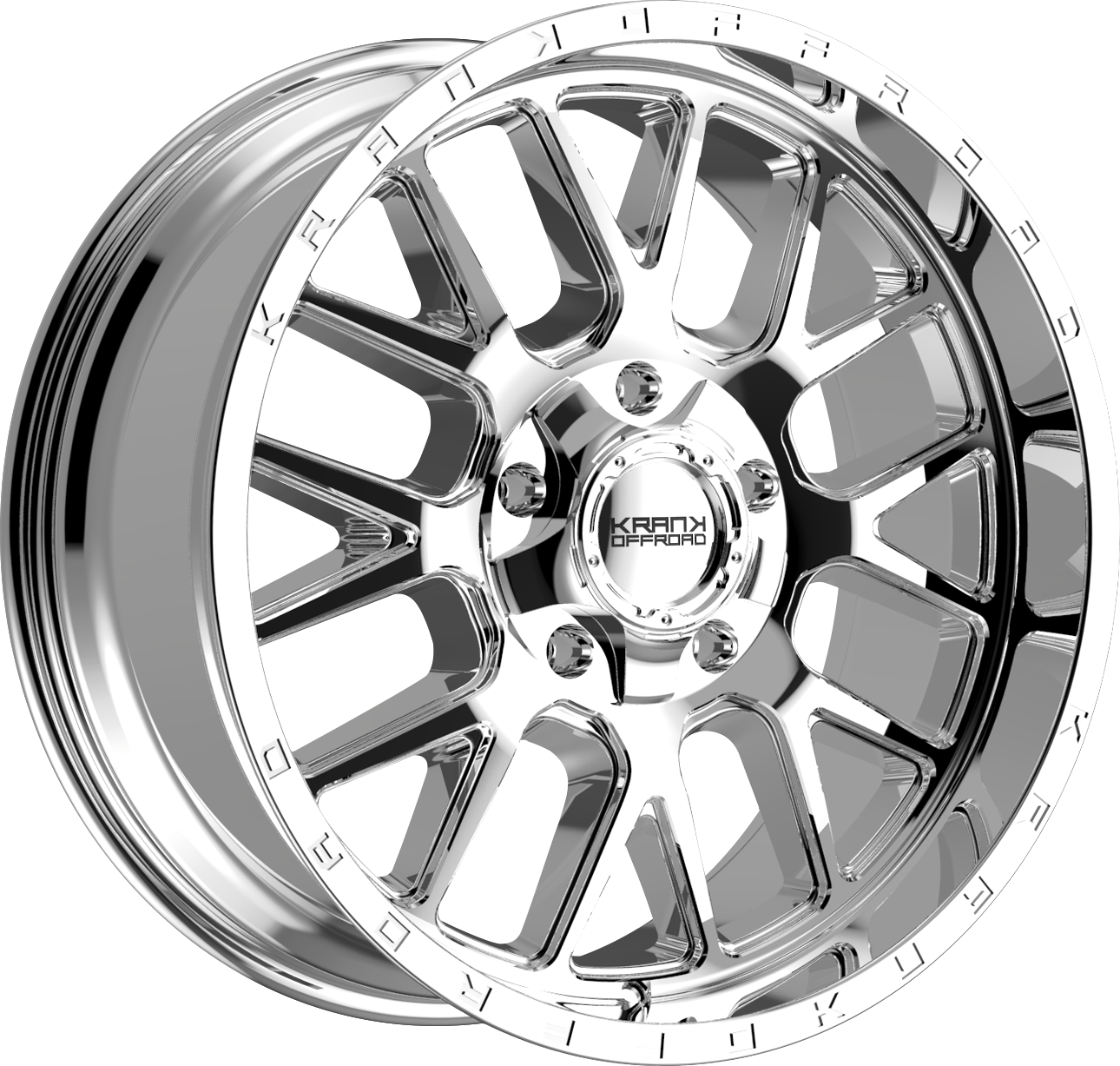 Krank Fuse Chrome 20x9 +10 5x127|5x139.7mm 77.8mm - Wheelwiz