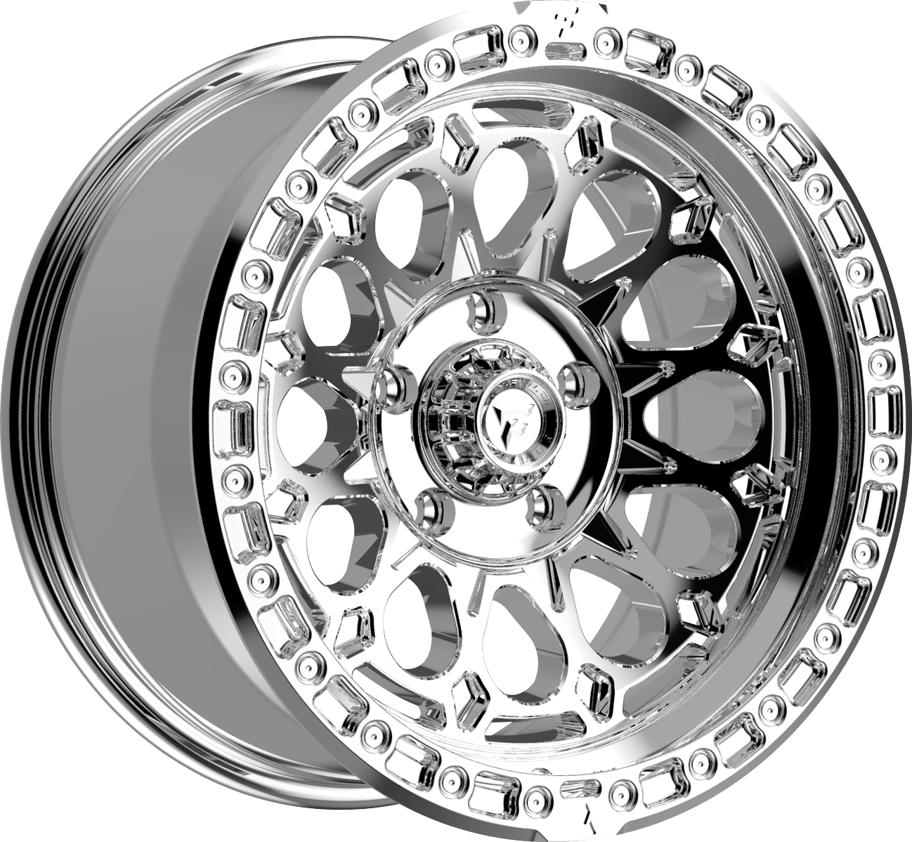 Fittipaldi FT101 Mirror Coat 17x9 -12 6x139.7mm 106.2mm - Wheelwiz