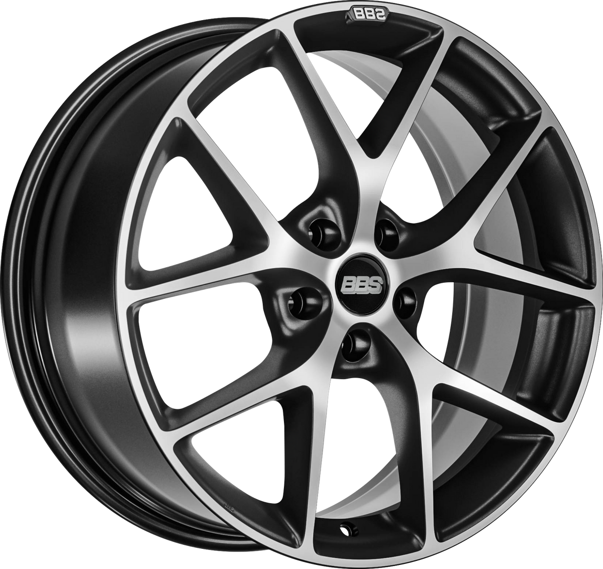 BBS SR 17x7.5 +37 5x100 PFS VOLCANO GREY - Wheelwiz