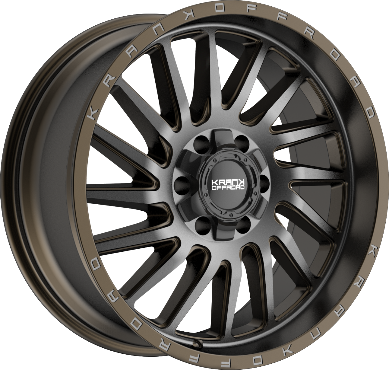 Krank Coil Bronze Dark Tint 20x9 +10 6x135|6x139.7mm 108mm - Wheelwiz