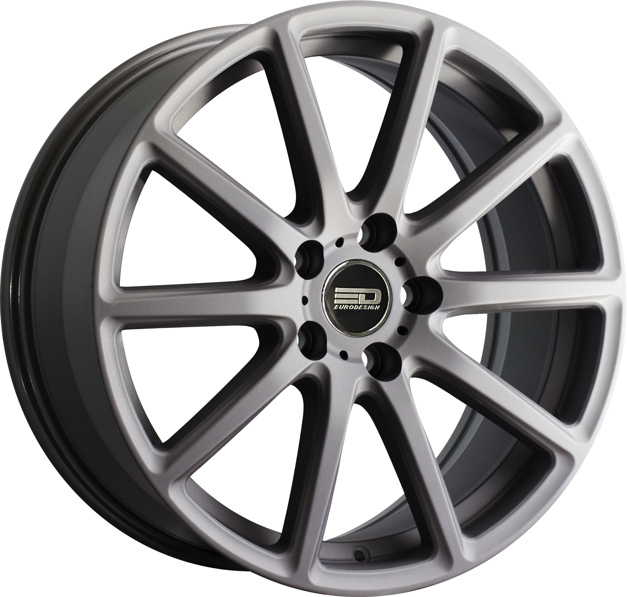 Euro Design Legend Matte Gunmetal 18x8 +40 5x114.3mm 64.1mm - WheelWiz