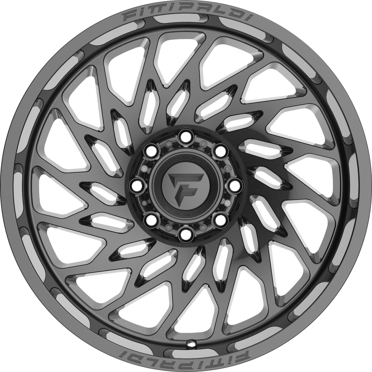 Fittipaldi FA20 Gloss Black 22x12 -44 8x180mm 124.3mm - Wheelwiz