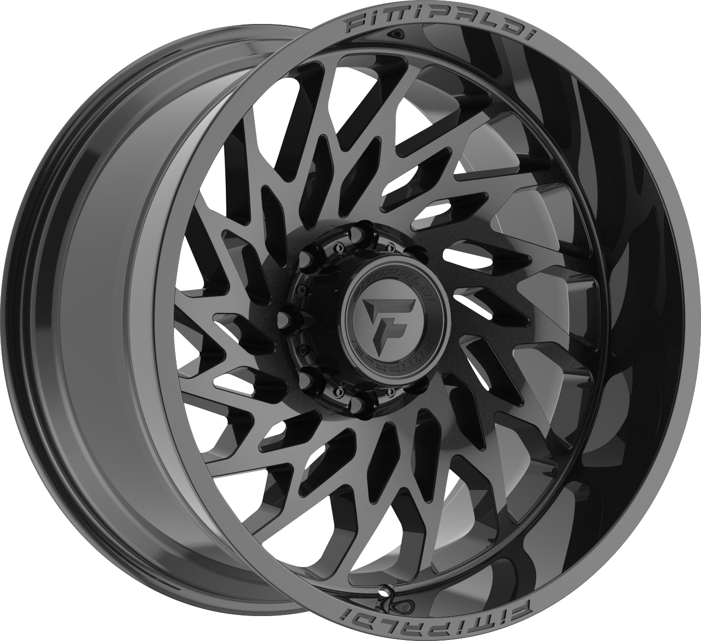 Fittipaldi FA20B Gloss Black 20x10 -19 8x165.1mm 125.2mm