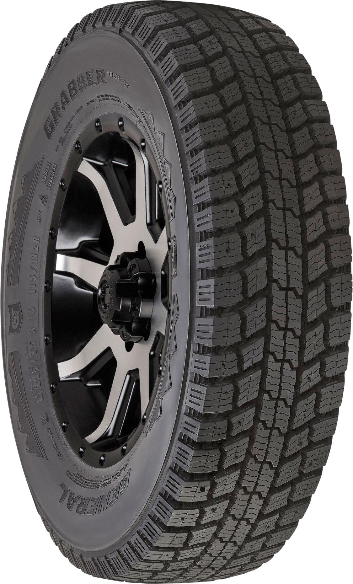 General Grabber Arctic LT LT265/70R17 STUDDED