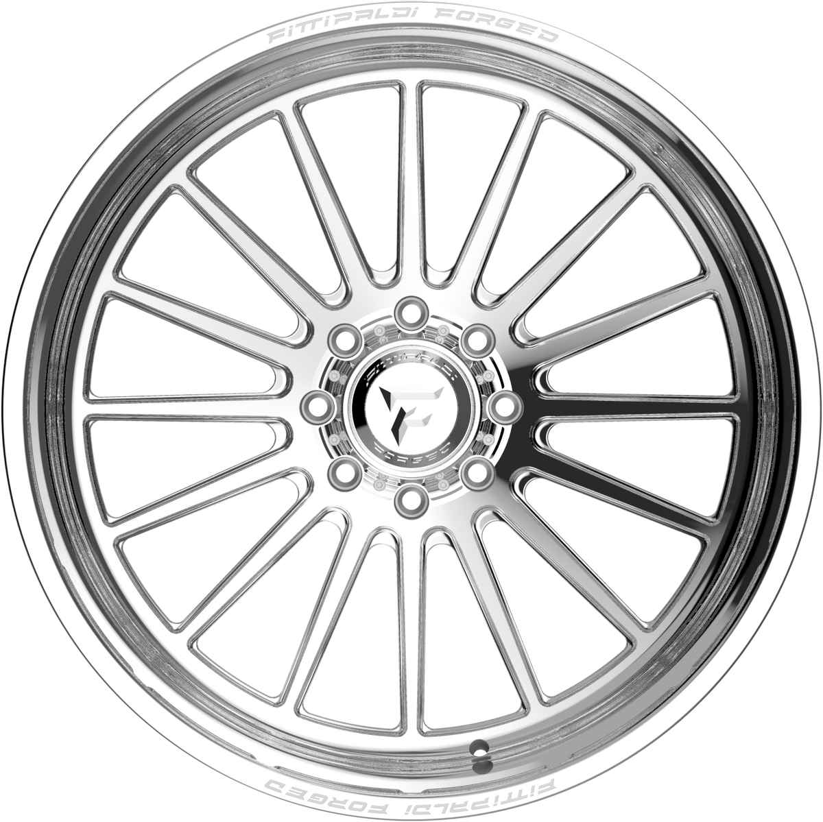 Fittipaldi FTF504P Polished 26x14 -76 8x180mm 124.3mm - Wheelwiz