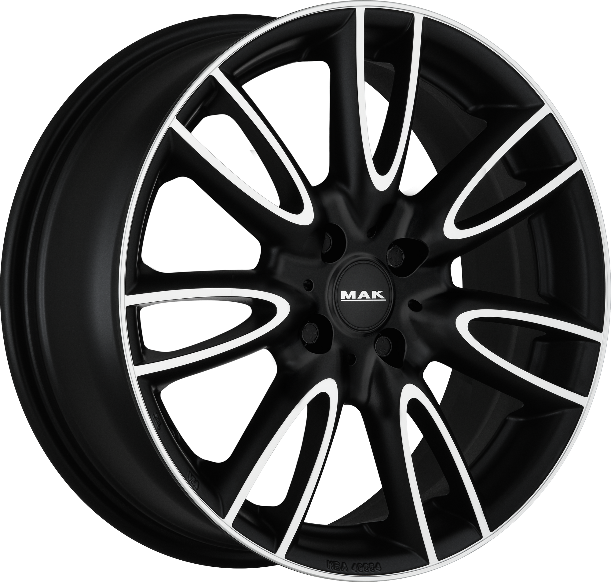 MAK Jackie W Ice Black 15x5.5 +46 5x112mm 66.6mm