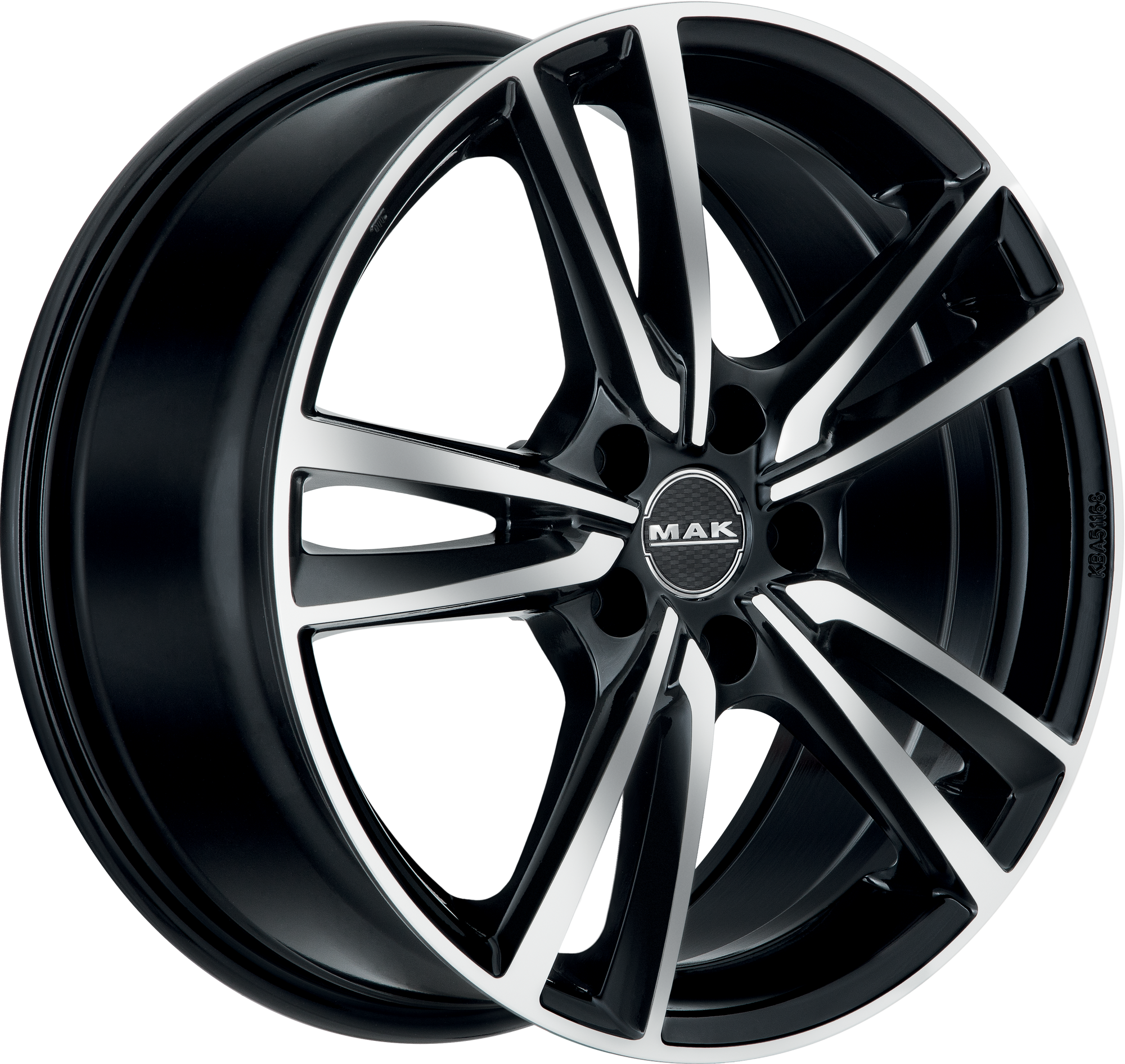 MAK Icona Black Mirror 18x7 +40 5x114.3mm 76mm