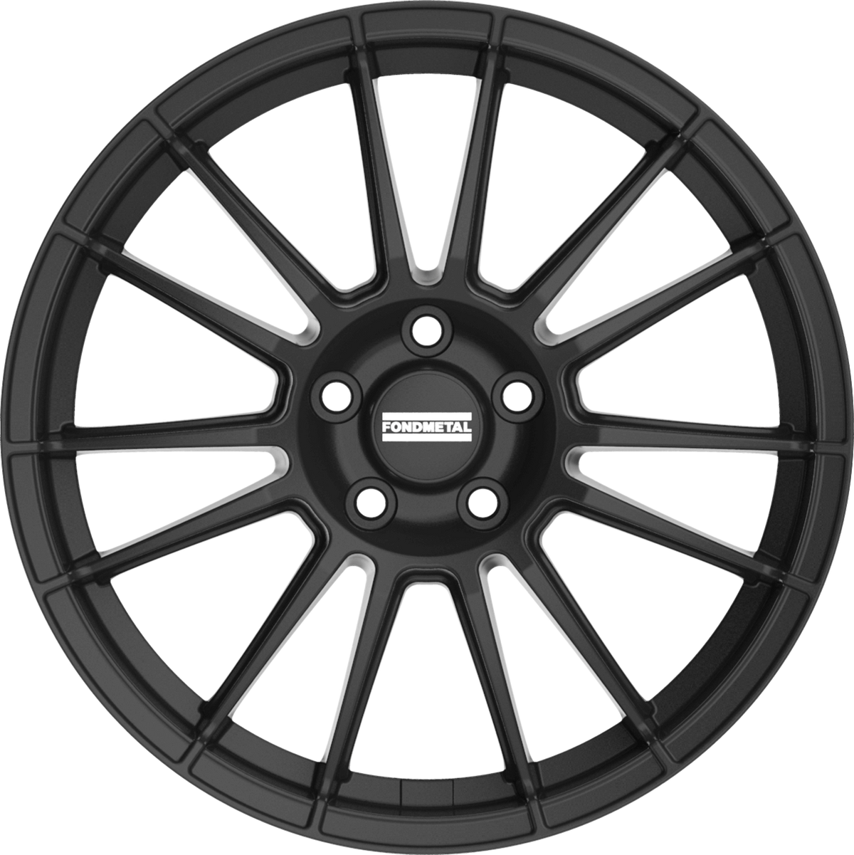 Fondmetal 9RR Matte Black 19x8.5 +42 5x112mm 75mm - Wheelwiz