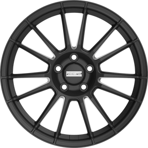 Fondmetal 9RR Matte Black 19x8.5 +42 5x112mm 75mm - Wheelwiz