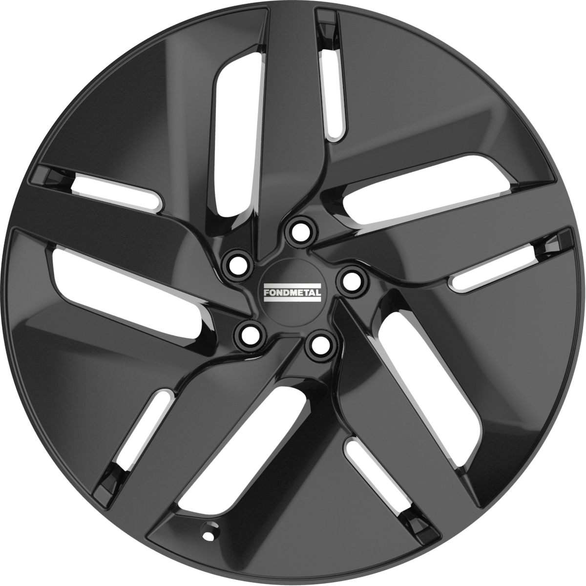 Fondmetal E-Joule Gloss Black 19x9.5 +45 5x114.3mm 64.1mm - Wheelwiz