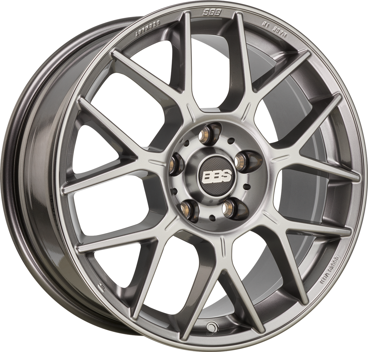 BBS XR 19x8.5 +35 5x120 PFS PLATINUM GLOSS