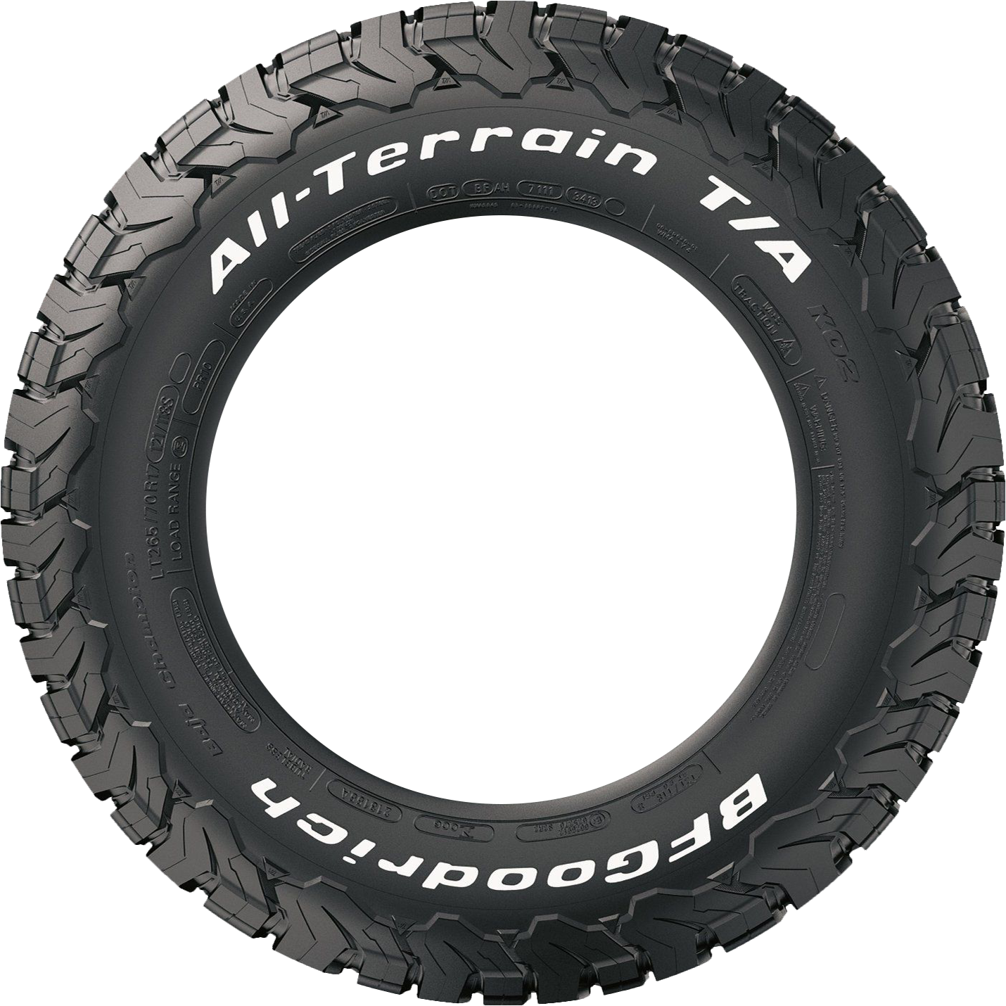 BFGoodrich All-Terrain T/A KO2 33x10.50R15LT 114R C/6 RWL