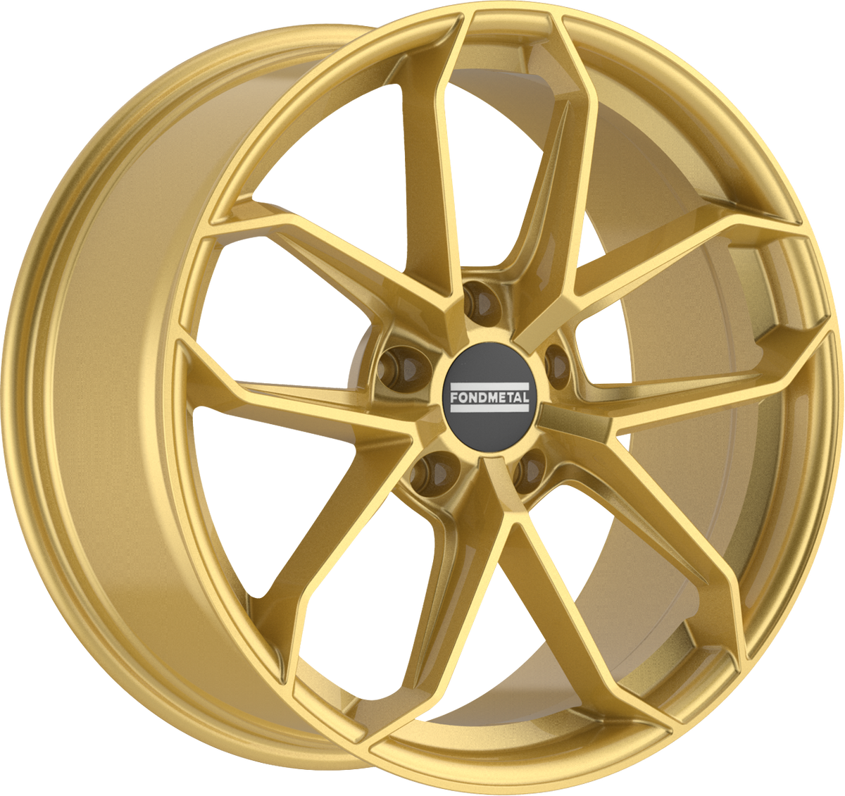 Fondmetal Zelos Matte Gold 20x9 +26 5x112mm 66.5mm - Wheelwiz