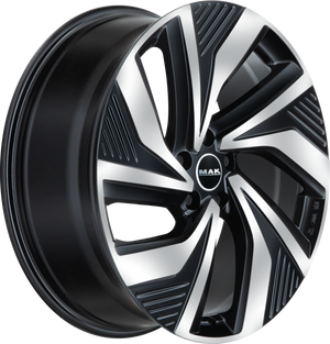 MAK Electra Black Mirror 19x8 +45 5x114.3mm 76mm