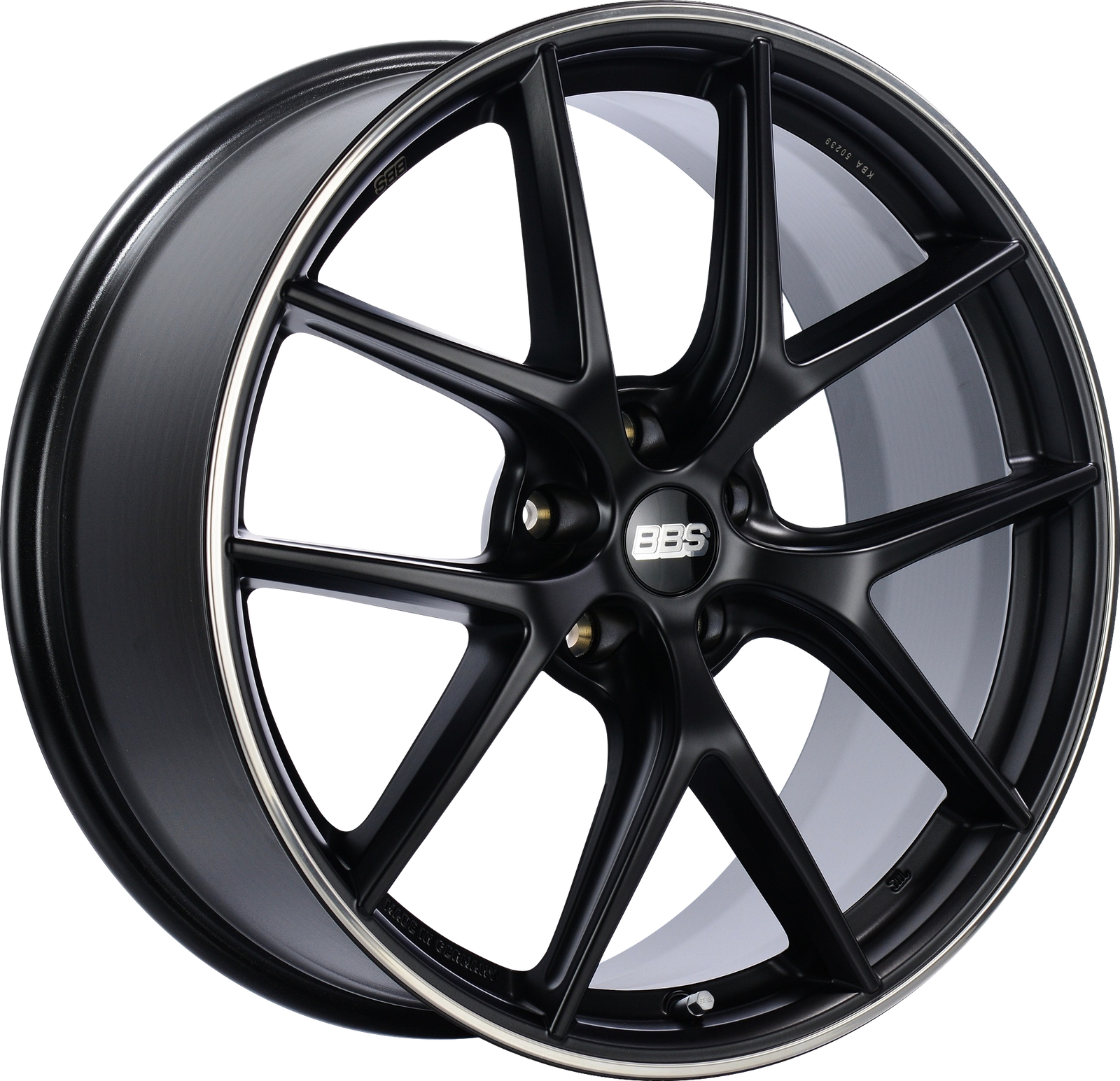 BBS CIR BLACK w/STAINLESS LIP 19x8.5 CUSTOM 5x112mm - Wheelwiz