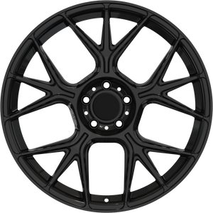 YKW Replica MR4 Gloss Black 18x8 +30 5x112mm 66.6mm