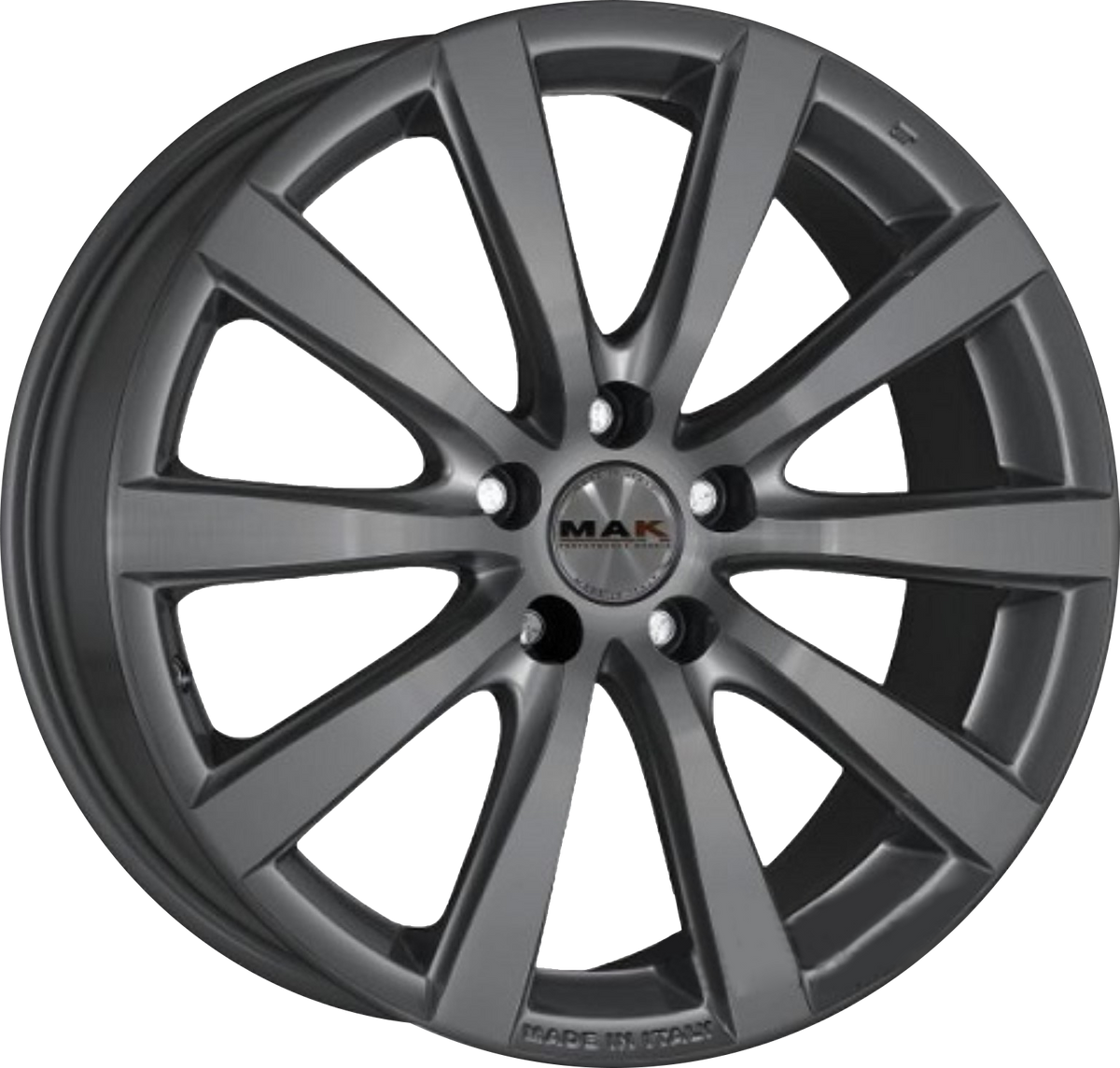 MAK IGUAN Matte Titan 15x6 +42 5x114.3mm 67.1mm - Wheelwiz